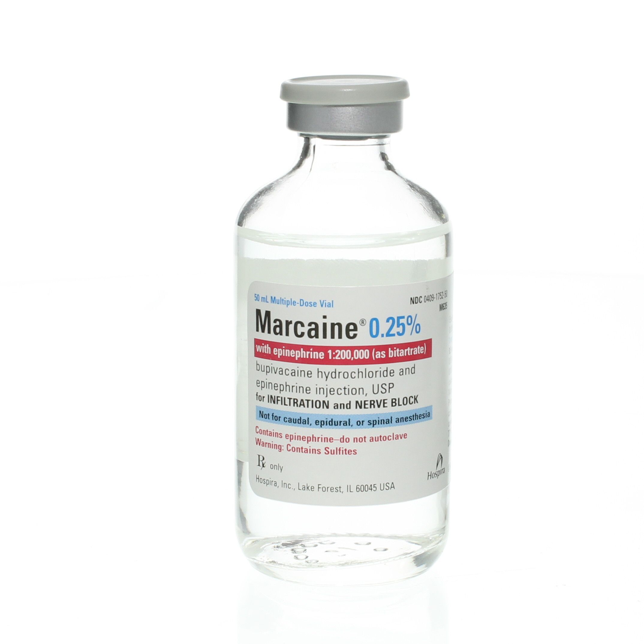 Marcaine® 0.25% w/Epi 50ml MDV